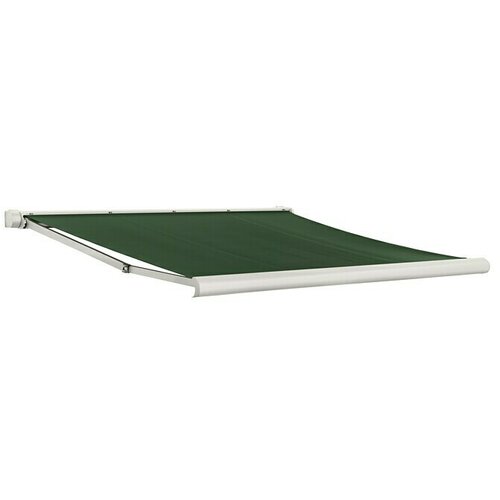 SUNFUN Kazetna tenda (Zelena, &amp;Scaron;irina: 4 m, Izvlačenje: 3,5 m) + BAUHAUS jamstvo 5 godina Slike