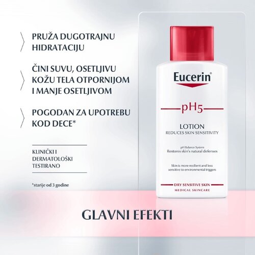 Eucerin pH5 losion za telo 200ml Slike