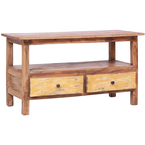 The Living Store TV omarica 90x40x50 cm iz trdnega predelanega lesa - TV Omarica, (21375502) Slike