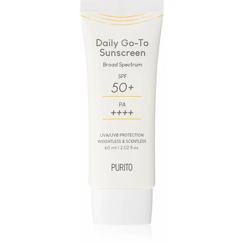PURITO Daily Go-To Sunscreen blaga hranjiva krema za lice SPF 50+ 60 ml