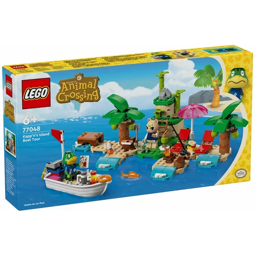 LEGO® Animal Crossing™   77048 Kapp'nov otoški izlet s čolnom