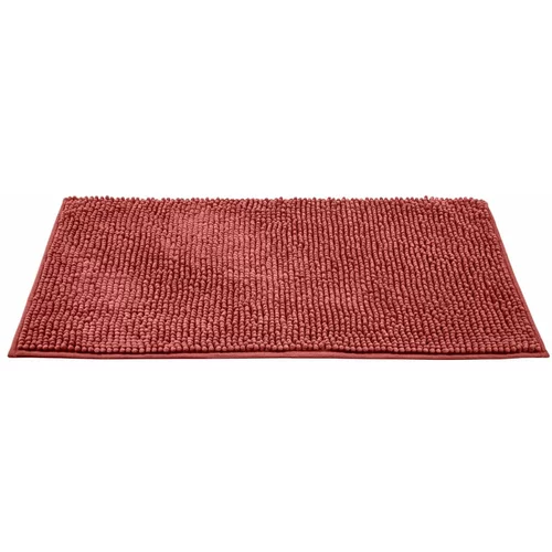 Allstar Crvena tekstilna kupaonska prostirka 50x80 cm Chenille -