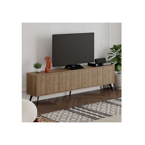 Hanah home TV komoda Dune-Hitit, 180x50x29.6 cm, Smeđa Slike