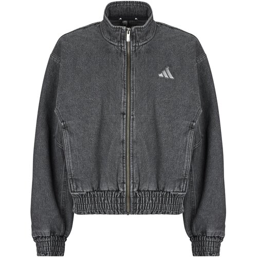 Adidas Jeans jakne STADIUM WASHED DENIM LOOSE FIT JACKET Črna Slike