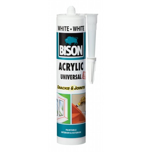 Bison akrilno brtvilo univerzalno (300 ml, bijele boje) Cijene