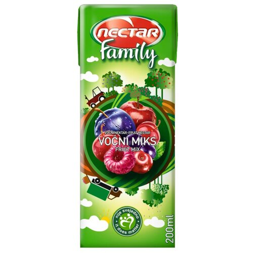 Nectar Negazirani sok Family, Voćni miks, 200ml Cene