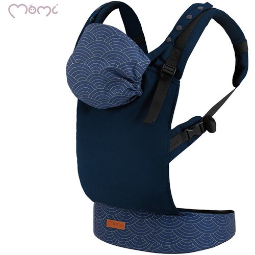Momi COLLET 2v1 otroška nosilka/kenguru, ergonomska, nošenje spredaj ali zadaj, kapuca, podpora za glavo, 6 nastavitvenih točk, hipoalergen material,, (21569171) Cene
