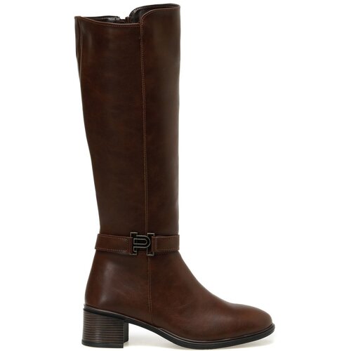 Polaris 320236.z 2pr Women&amp;#039;s Brown Heeled Boots Slike