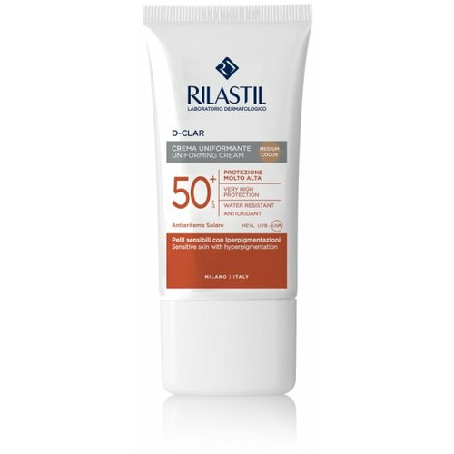 Rilastil d-clar tonirana krema-medium za kožu sa hiperpigmentacijom SPF50+40ml Cene