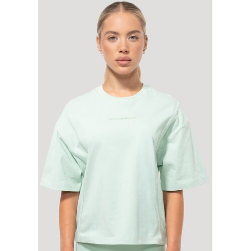 GymBeam Women&lsquo;s Mochi Oversized T-Shirt Green XL Cene