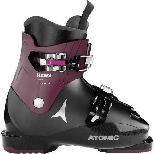 Atomic Hawx Kids 2 19/19,5 Black/Violet/Pink Cipele za alpsko skijanje