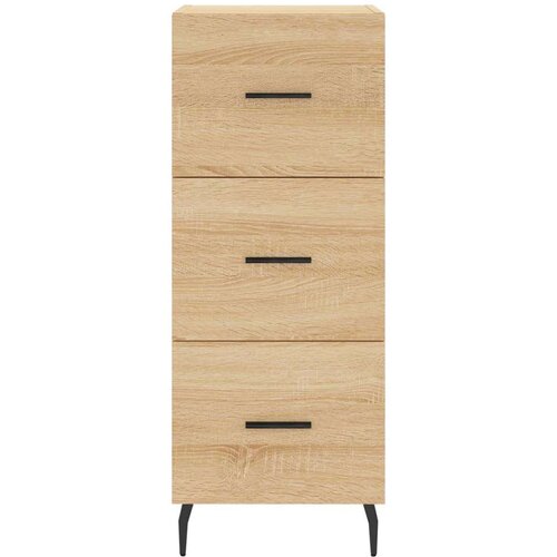 vidaXL Komoda sonoma hrast 34,5x34x90 cm inženirski les Cene