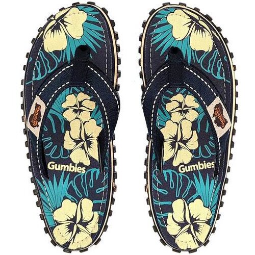 Gumbies japanke Flip-Flops Blue Hibiscus / UK8 / EU42 Cene