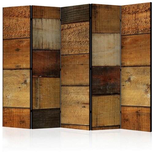 Artgeist Paravan - Wooden Textures II 225x172 Akustični Slike
