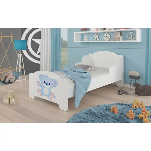 ADRK Furniture Otroška postelja Amadis grafika - 70x140 cm