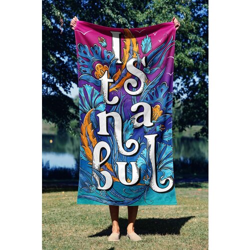 Conceptum Hypnose Peškir za plažu 70x130cm Šareni Cene