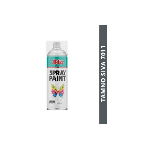 Akfix boja u spreju 7011 tamno siva 400 ml Cene