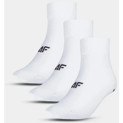 4f Men's Casual Socks Above the Ankle (3pack) - White