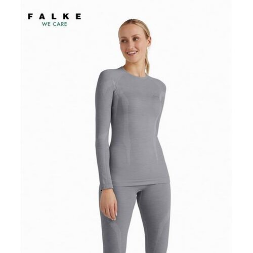 Falke ženska majica Wool-Tech, siva Cijene