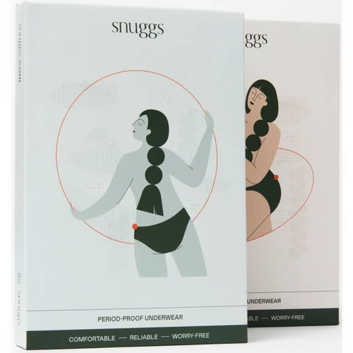 Snuggs Period Underwear Classic: Medium Flow menstrualne gaćice za srednju menstruaciju veličina M 1 kom