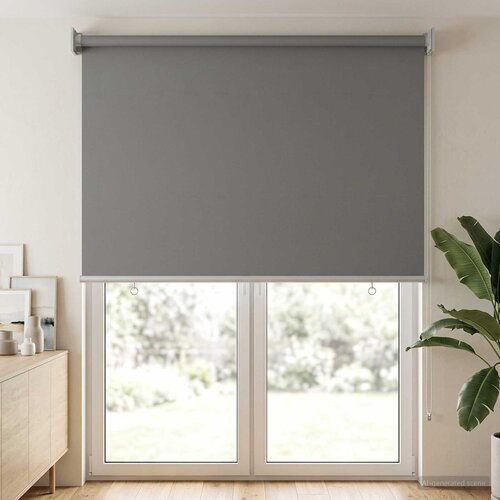  Roleta za&amp;scaron;tita od UV zračenja Svjetlosiva 60 x 230 cm Poliester Slike