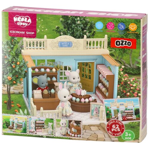 Ozzo Koala diary, set figura, poslastičarnica Cene