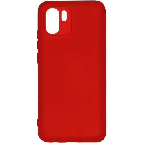 AVIZAR Ovitek za Xiaomi Redmi A2 in A1, poltrdi silikon z mehkim zakljuckom na dotik - rdec, (20639855) Cene