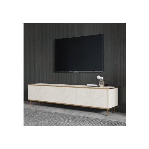 Hanah home TV ormarić Imaj, 180x45.2x35 cm, krem Slike