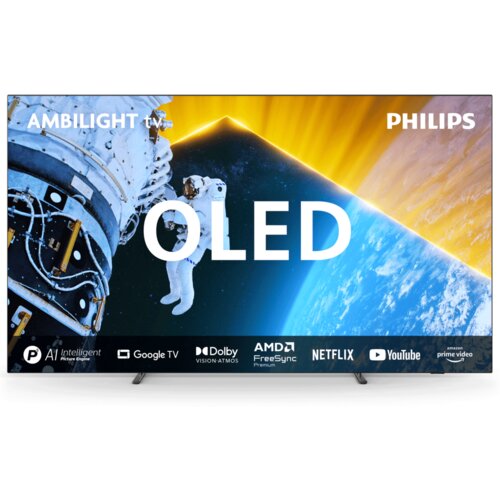 Philips 77''OLED819 4K AndroidAmbilight s 3 strane; 2.1 HDMI; P5 AI perfect; panel 120 HZ Cijene