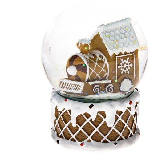 Dakls Snežna krogla iz poliresina (višina 10 cm) Snowy Train – Cene