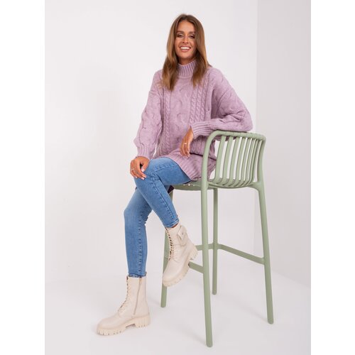 Wool Fashion Italia Sweater-AT-SW-2367-1.35P-Light Purple Cijene