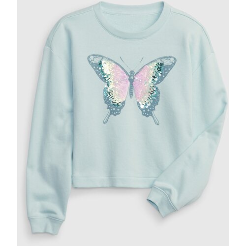 GAP Kids Sweatshirt with Sequins - Girls Cijene