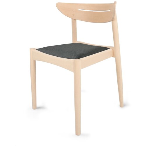 Hammel Furniture Crna/natur blagovaonska stolica od bukovog drveta Jakob - Cijene