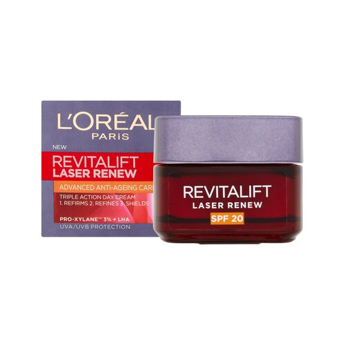 L´Oréal Paris Revitalift Laser Renew Anti-Ageing SPF20 dnevna krema proti gubam 50 ml za ženske Cene