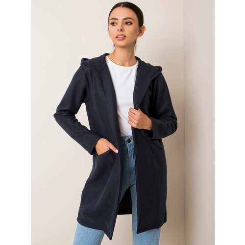 Fashion Hunters SUBLEVEL Dark blue hooded coat Slike