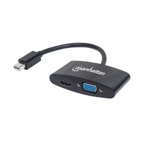 Manhattan Adapter 152709 Mini DisplayPort/M - HDMI/VGA F Crni Slike