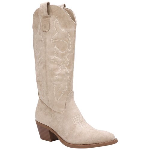 La Modeuse Mestni škornji 75824_P179448 Bež Cene