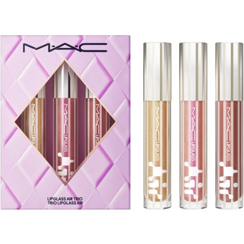MAC Cosmetics Holiday Gloss Enthusiast Lipglass Air Trio poklon set za usne Slike
