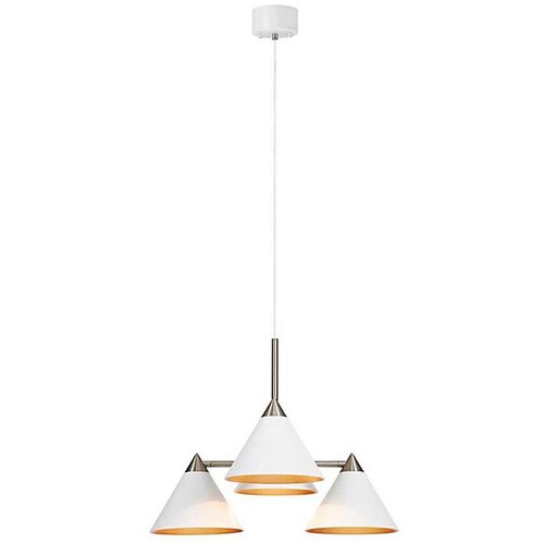 Marksl&amp;ouml;jd 108077 - Luster na sajli KLINT 4xE14/40W/230V beo Slike
