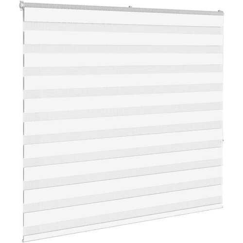 VidaXL Zavjesa zebra 155x150 cm &amp;scaron;irina tkanine 150,9 cm poliester Slike