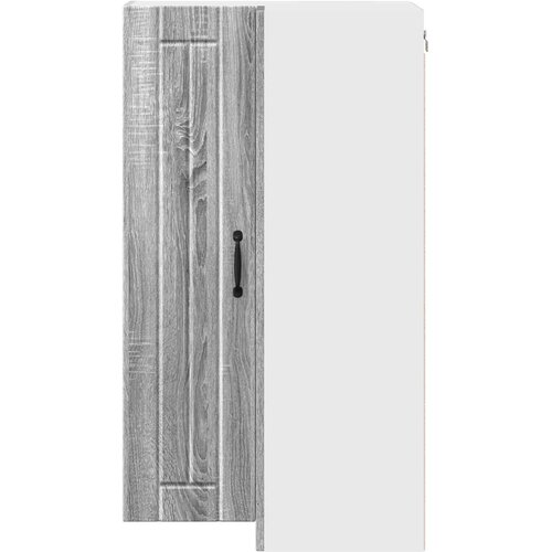  Zidni kutni ormar Lucca Siva sonoma 57 x 57 x 100 cm Slike