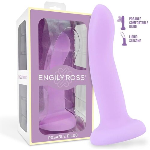 ENGILY ROSS Dildox Posable Dildo Liquid Silicone Purple 17cm Cijene
