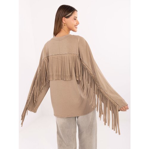 Factory Price Blouse-IT-BZ-21695.10-dark beige Cene