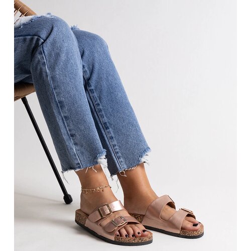 Gemre Pink flip-flops with cork sole Shamona Cijene
