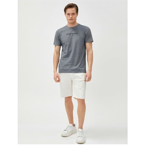 Koton T-Shirt - Navy blue - Regular fit Slike