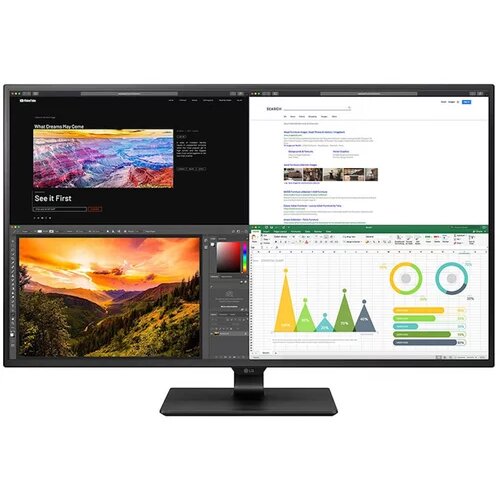 LG 43UN700P UHD monitor, IPS, 42,5&amp;quot;, 3840x2160, HDR10, HDMI, DP, USB-C 43UN700P-B.AEU Slike