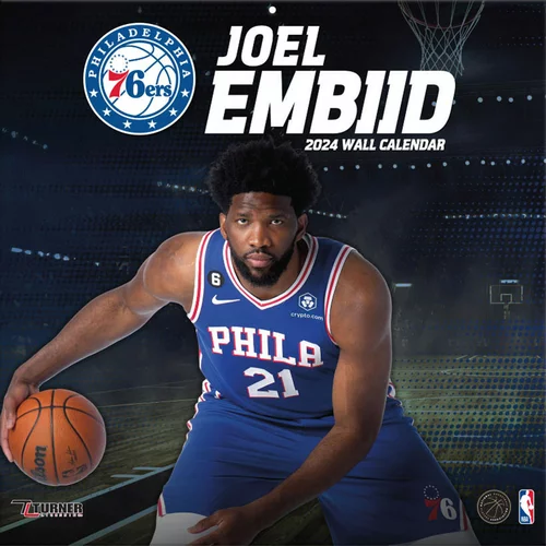 Drugo Joel Embiid Philadelphia 76ers koledar 2024