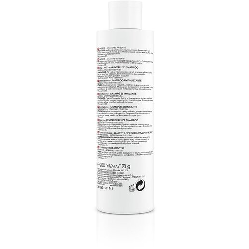 Vichy dercos energising &amp;scaron;ampon proti izpadanju las 200 ml za ženske Slike