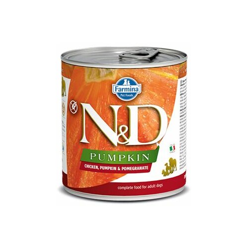 Nuevo N&D hrana u konzervi za pse - bundeva, piletina i nar 285gr Slike