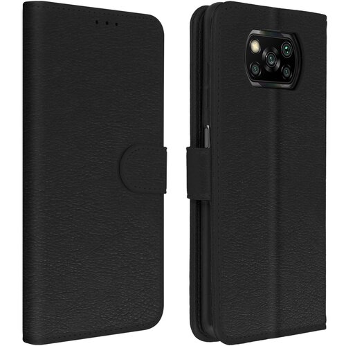 AVIZAR folio case xiaomi poco X3 / X3 pro z držalom za kartico - crna, (20616926) Cene